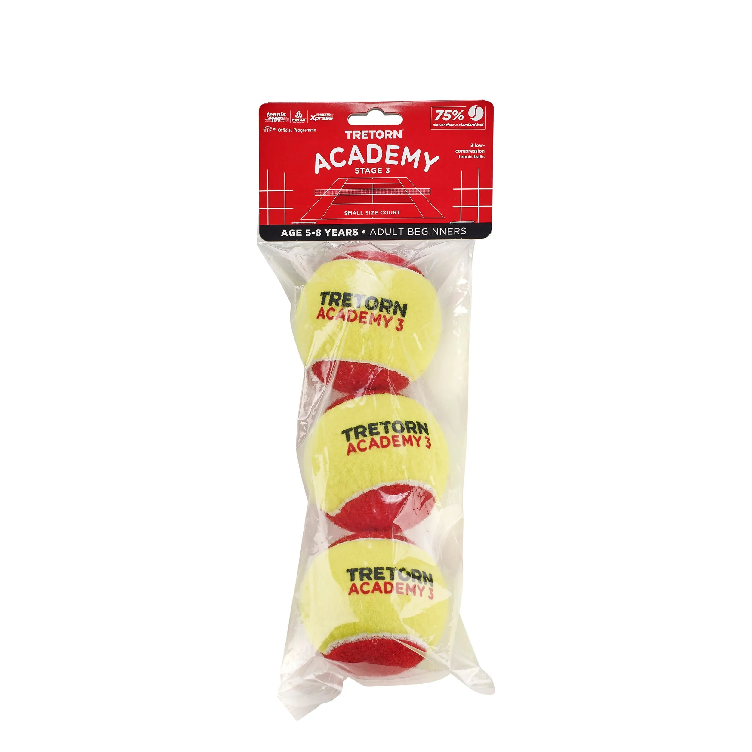 Academy Red Bote De 3 Pelotas