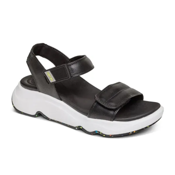 Aetrex Whits Whit Black