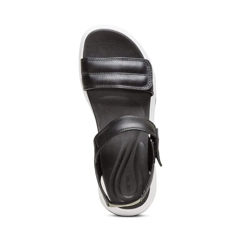 Aetrex Whits Whit Black