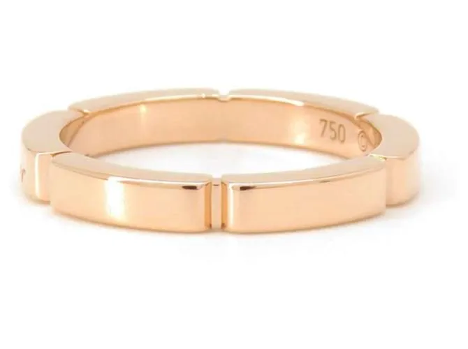 Anillo Cartier Maillon Panthère K18PG Dorado 