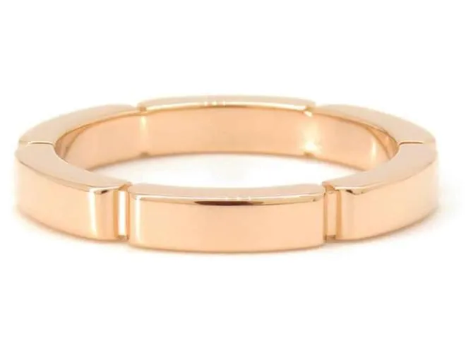 Anillo Cartier Maillon Panthère K18PG Dorado 