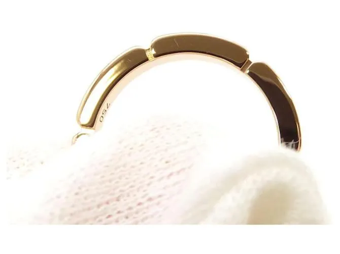 Anillo Cartier Maillon Panthère K18PG Dorado 