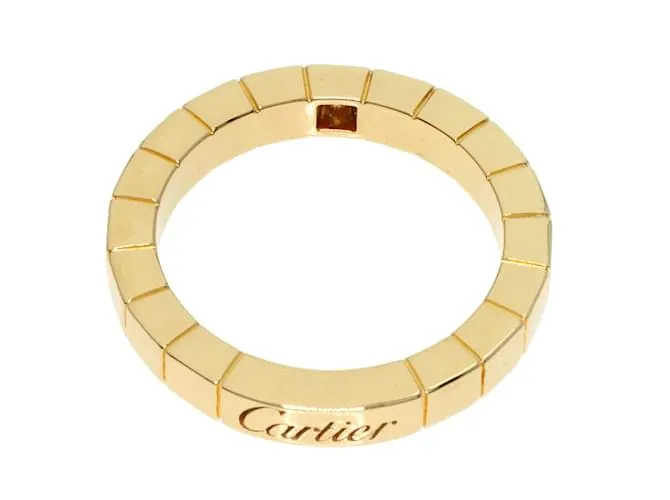 Anillo de diamante Cartier Lanier 1P Dorado 