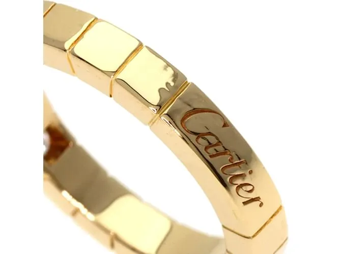 Anillo de diamante Cartier Lanier 1P Dorado 