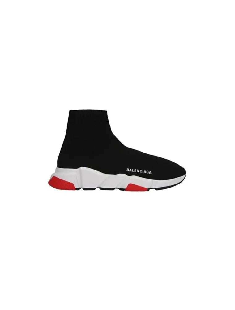 BALENCIAGA SPEED TRAINER  BLACK RED