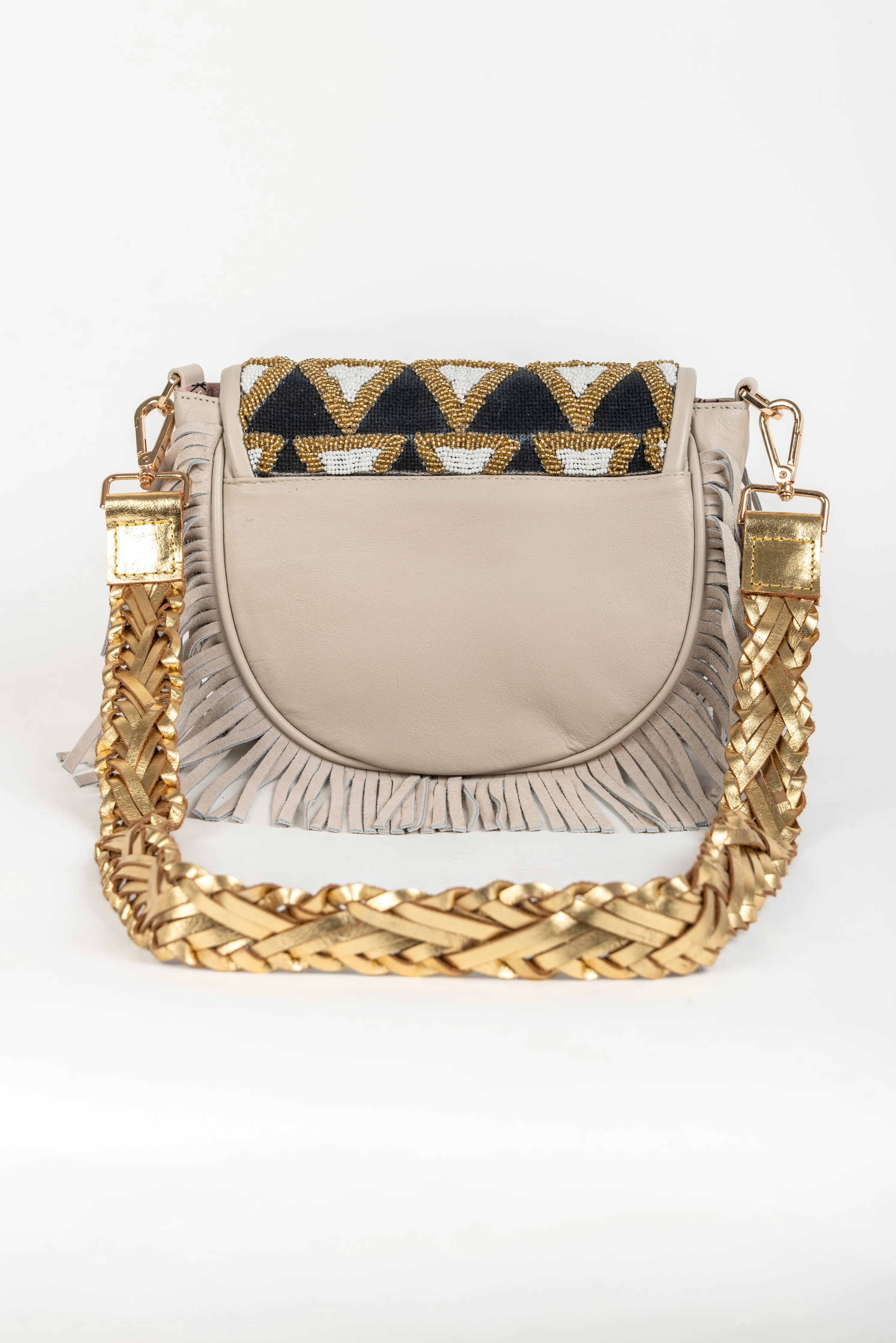 Bandolera piel Medellin Negro