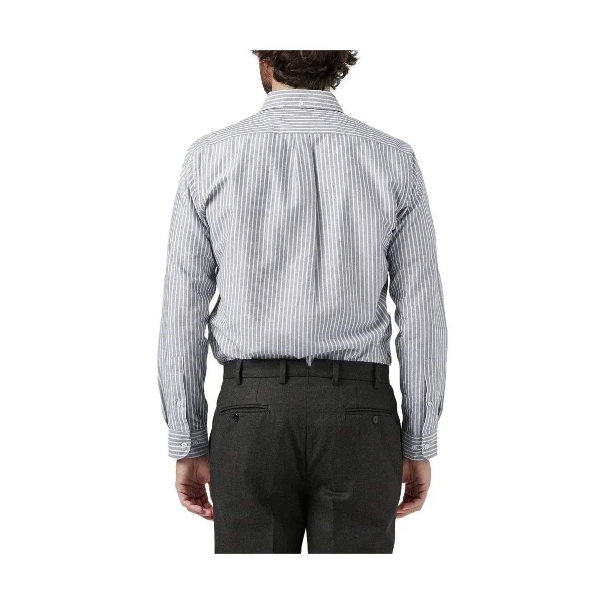 BELAVISTA STRIPE SHIRT  BLACK