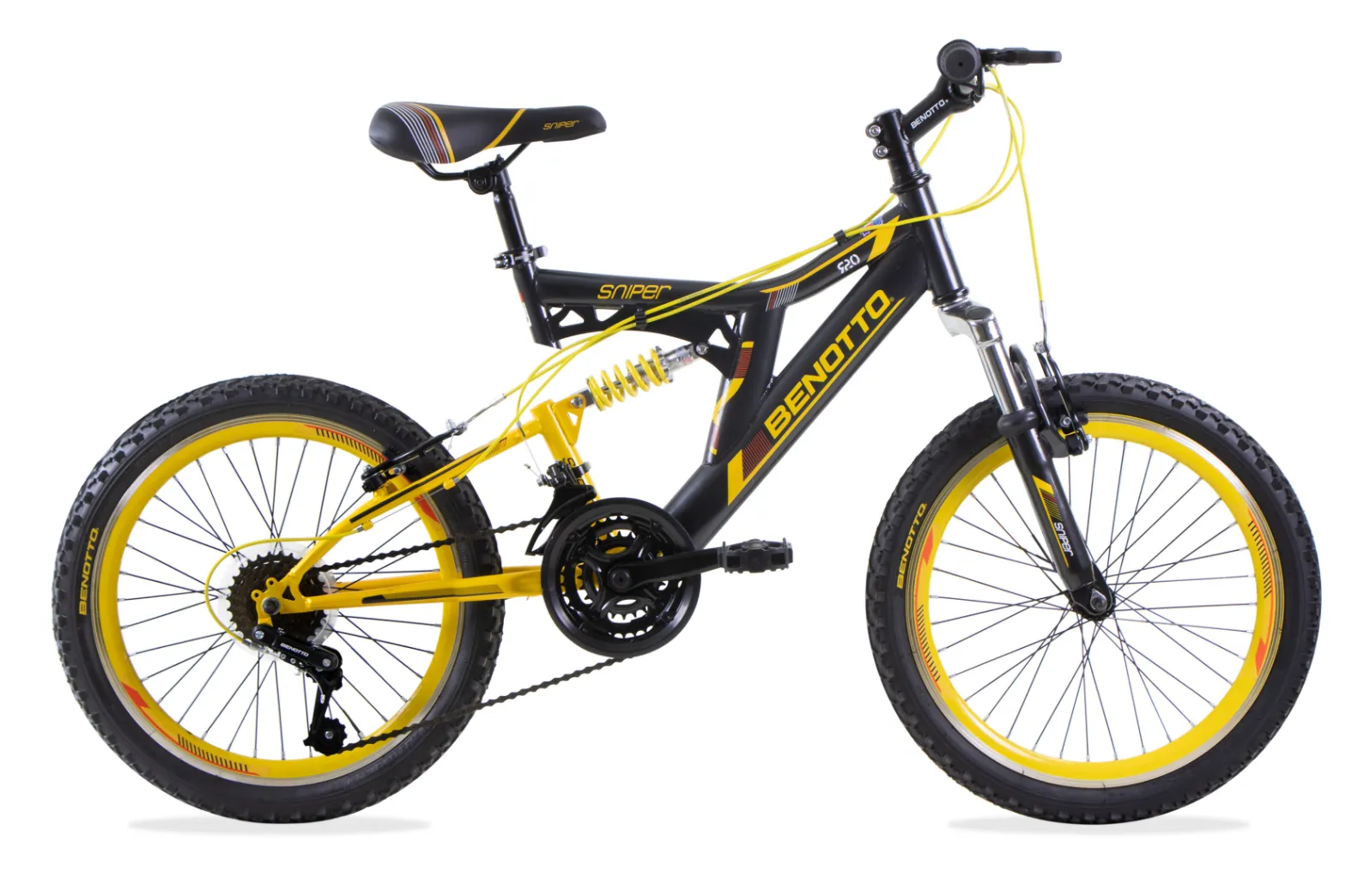 BENOTTO Bicicleta de Montaa para Nio SNIPER R20 21V.