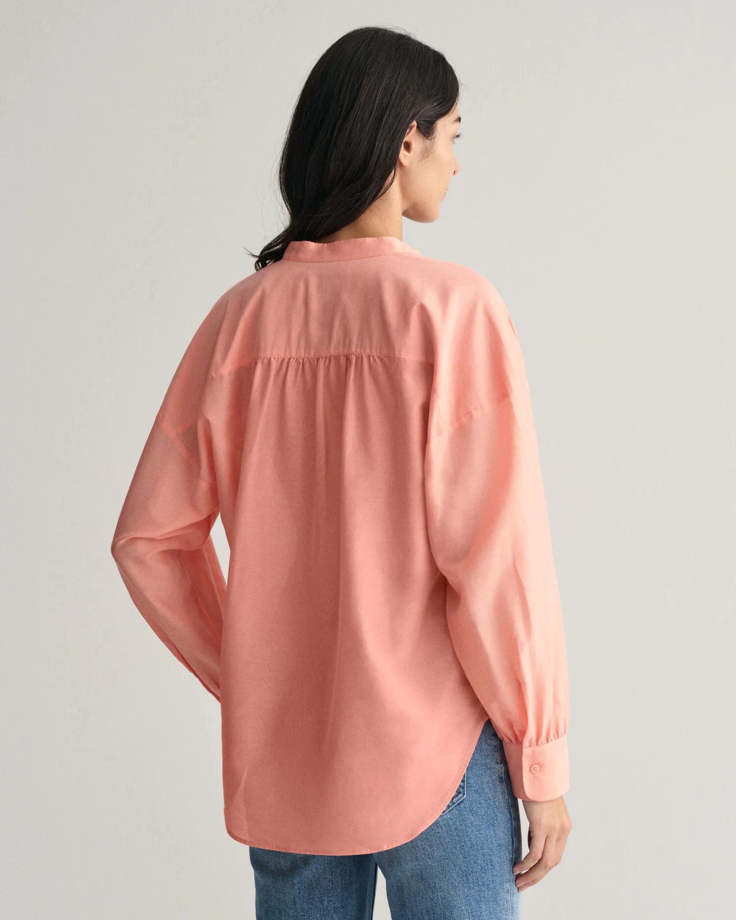 Blusa de algodón y seda
