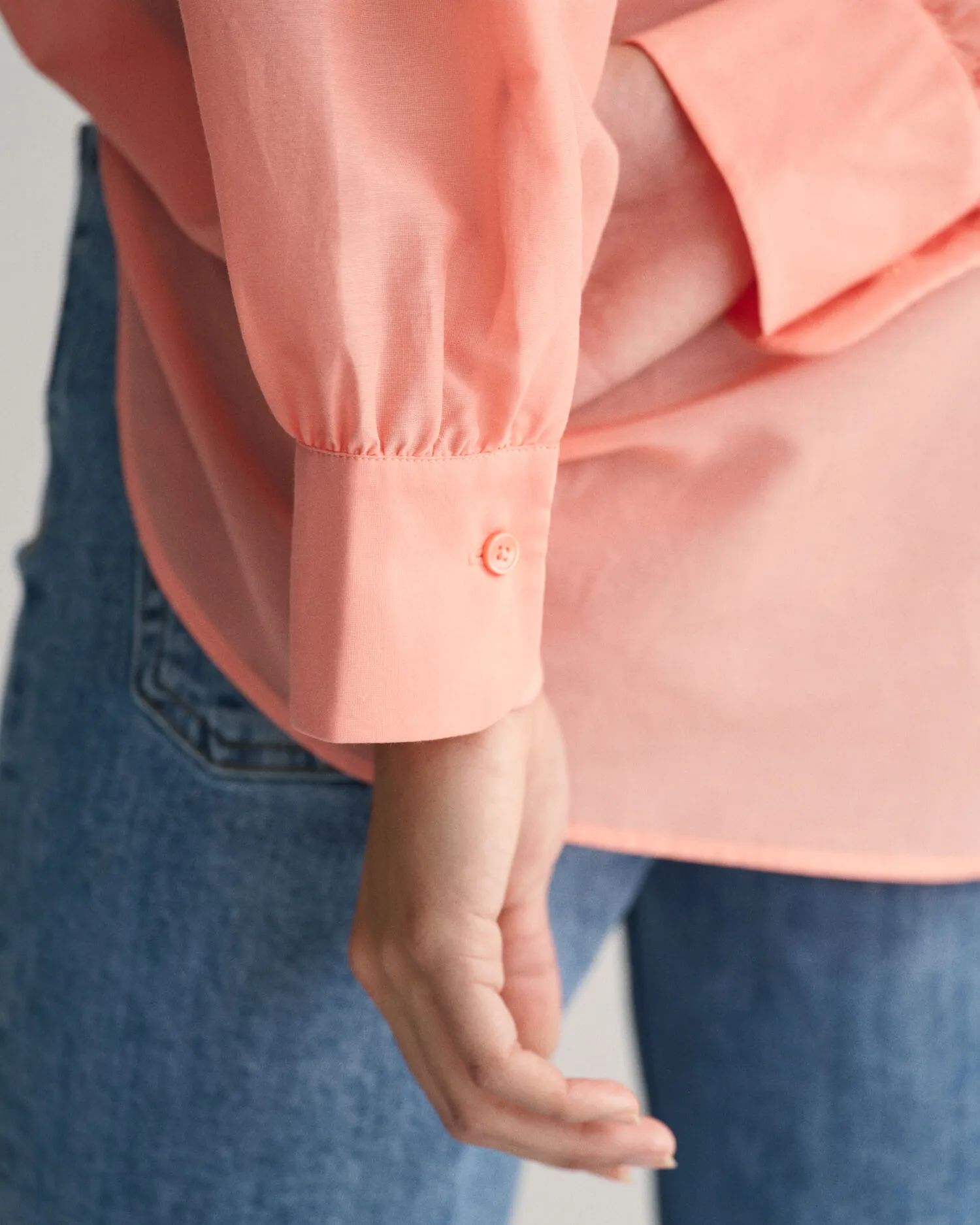 Blusa de algodón y seda