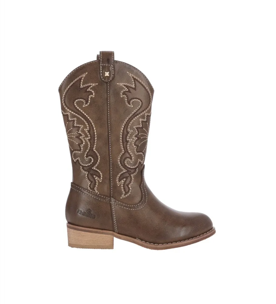 Botas Lisy 15 marrón