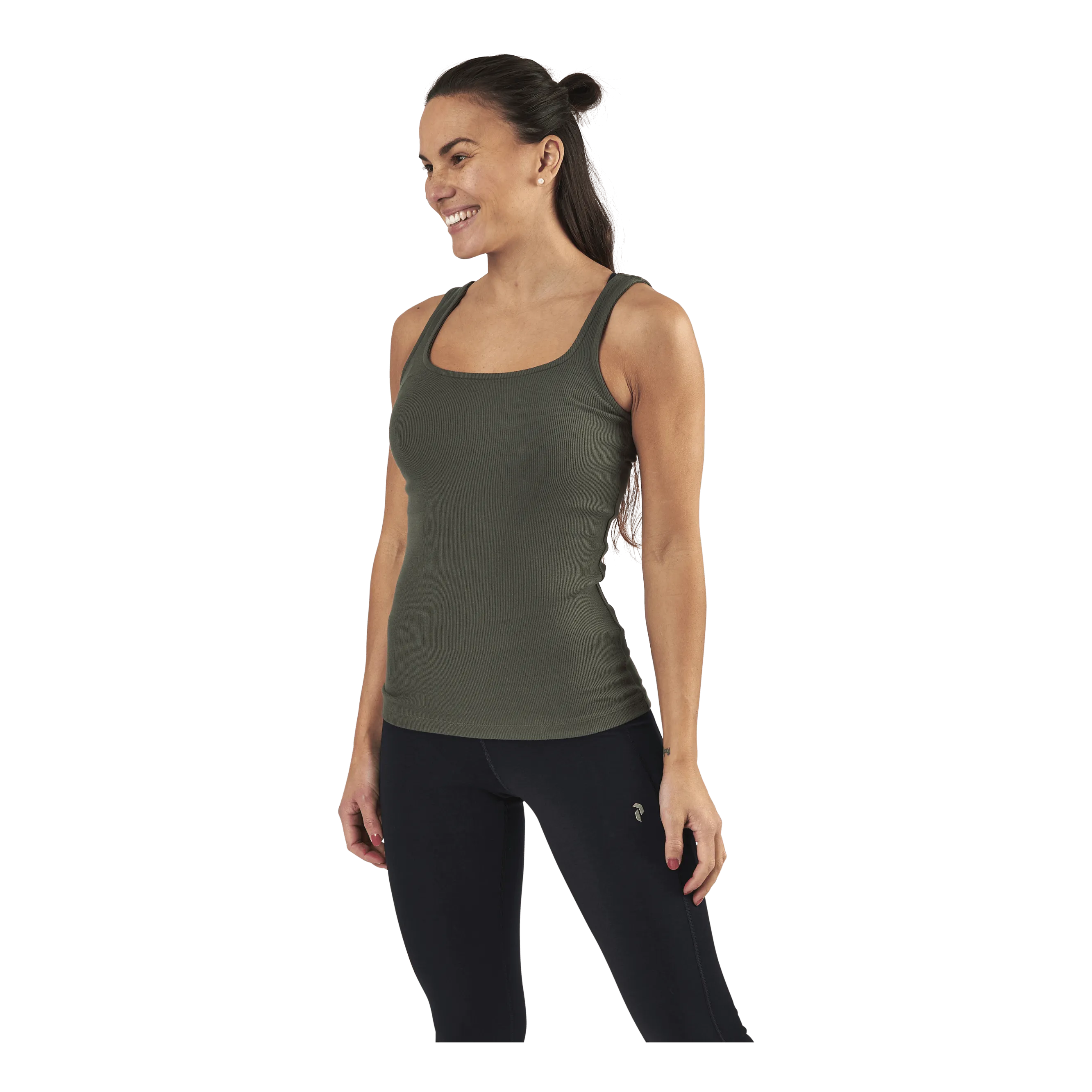Bread & Boxers Tank Ribbed  Green