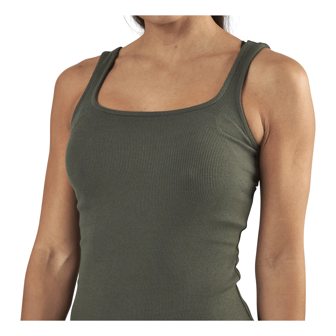 Bread & Boxers Tank Ribbed  Green