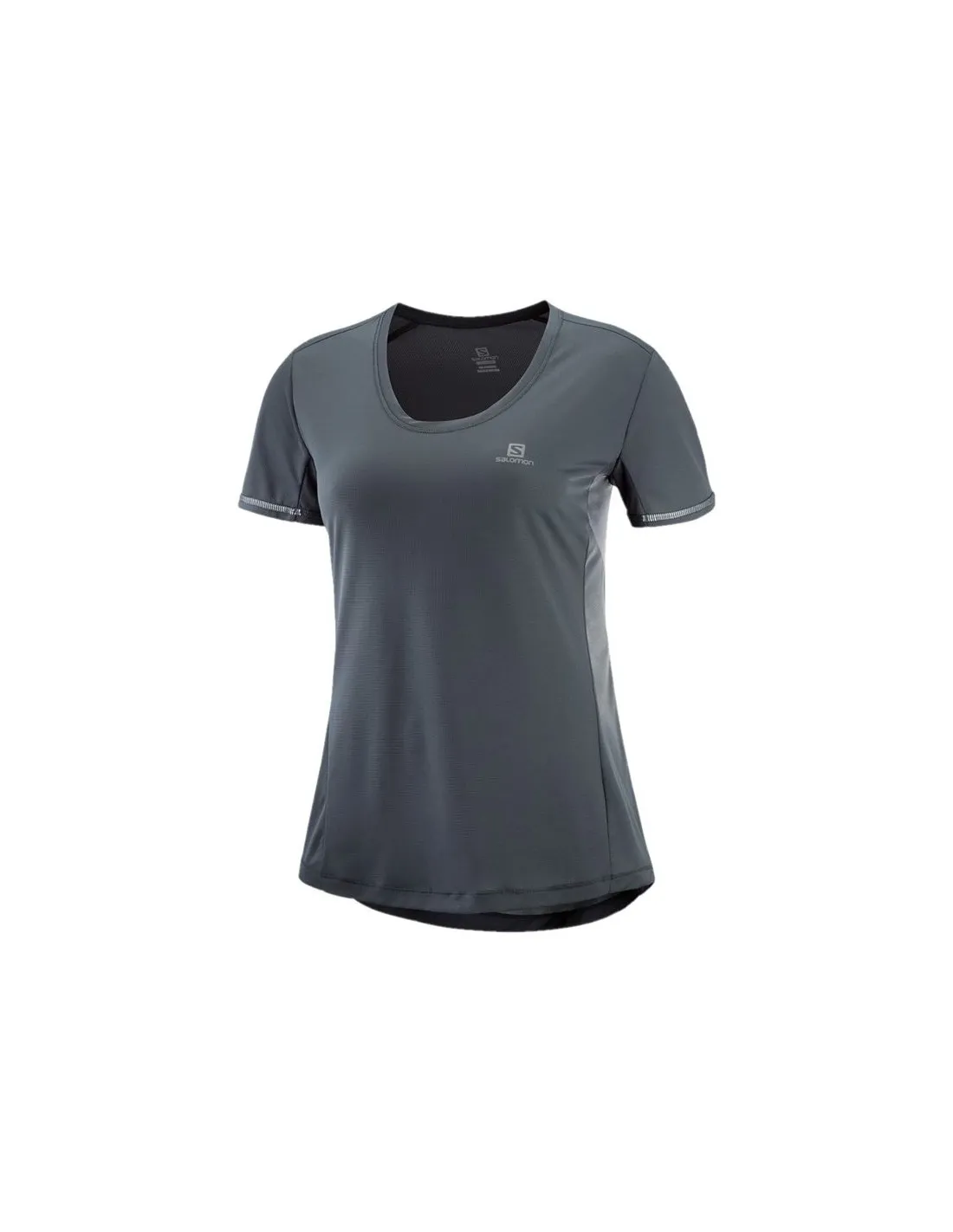 Camiseta de Fitness Salomon Agile Gris