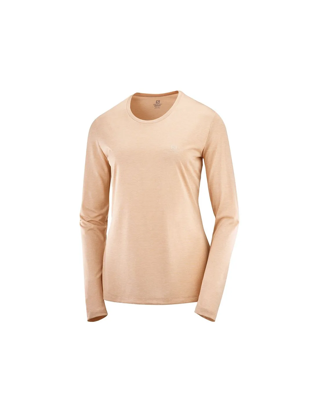 Camiseta de senderismo Salomon Agile W Pink
