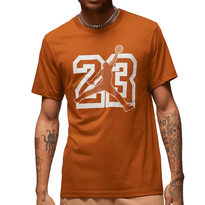 CAMISETA JORDAN 23 FLIGHT ESSENTIALS MARRÓN