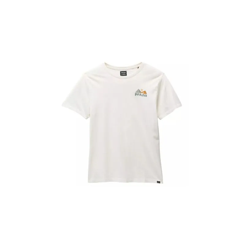 Camiseta Prana Everyday Peaks SS Tee (Canvas) Hombre