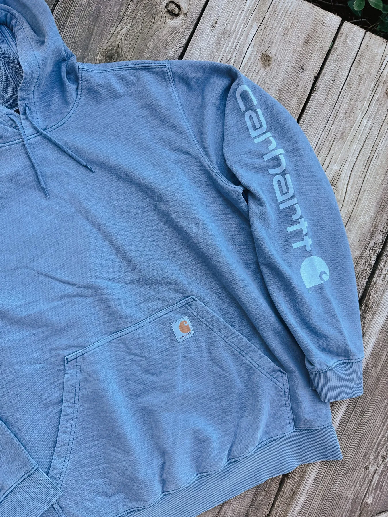 CARHARTT REENGINEERED RELAXED FIT MIDWEIGHT GARMENT DYED GRAPHIC SWEATSHIRT
