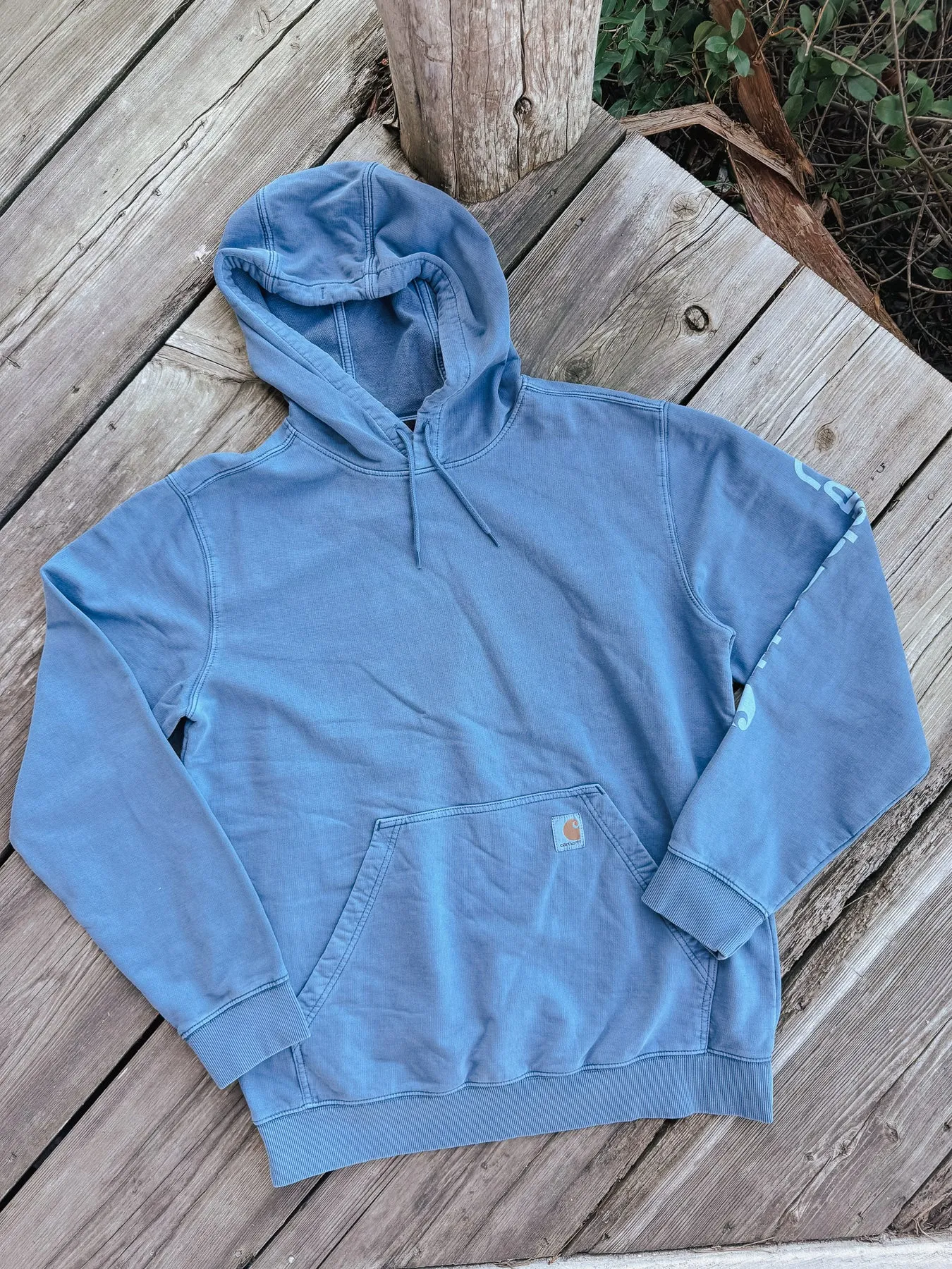 CARHARTT REENGINEERED RELAXED FIT MIDWEIGHT GARMENT DYED GRAPHIC SWEATSHIRT
