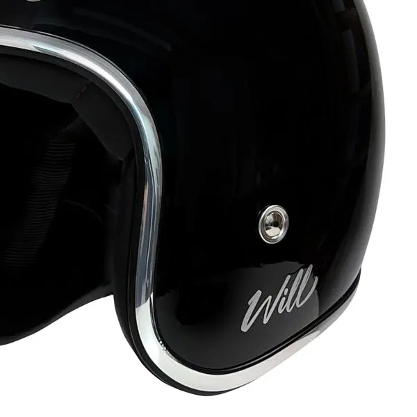 Casco Everone Will Shiny Black 