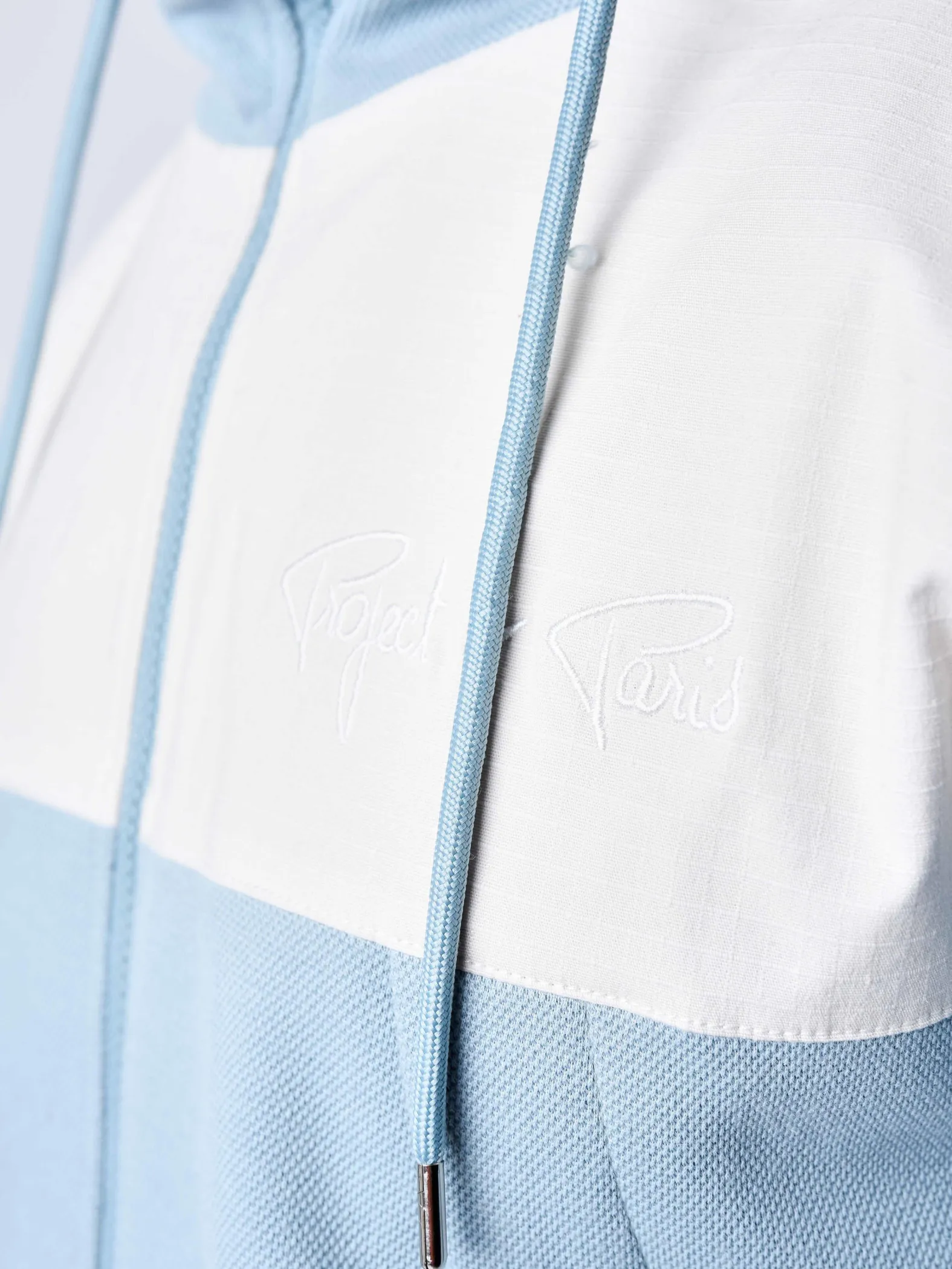 Chaqueta de jogging bimaterial