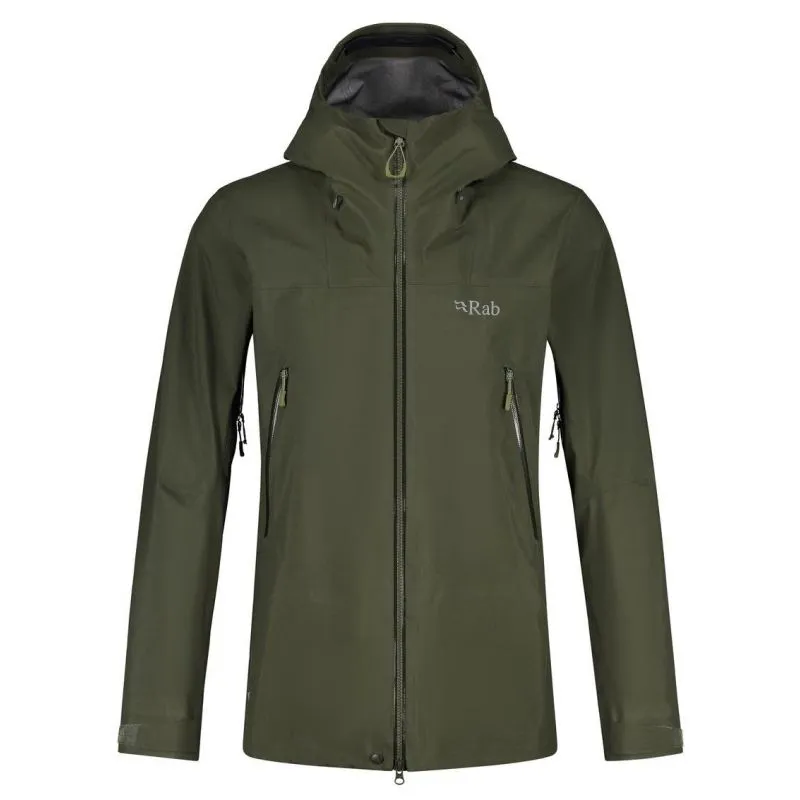 Chaqueta impermeable para hombre Rab Kangri Gtx (Army)