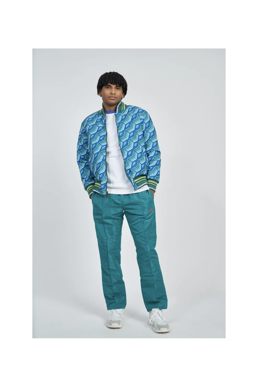 Chaqueta Umbro Reversible Ramsey Quetzal Green / Multi