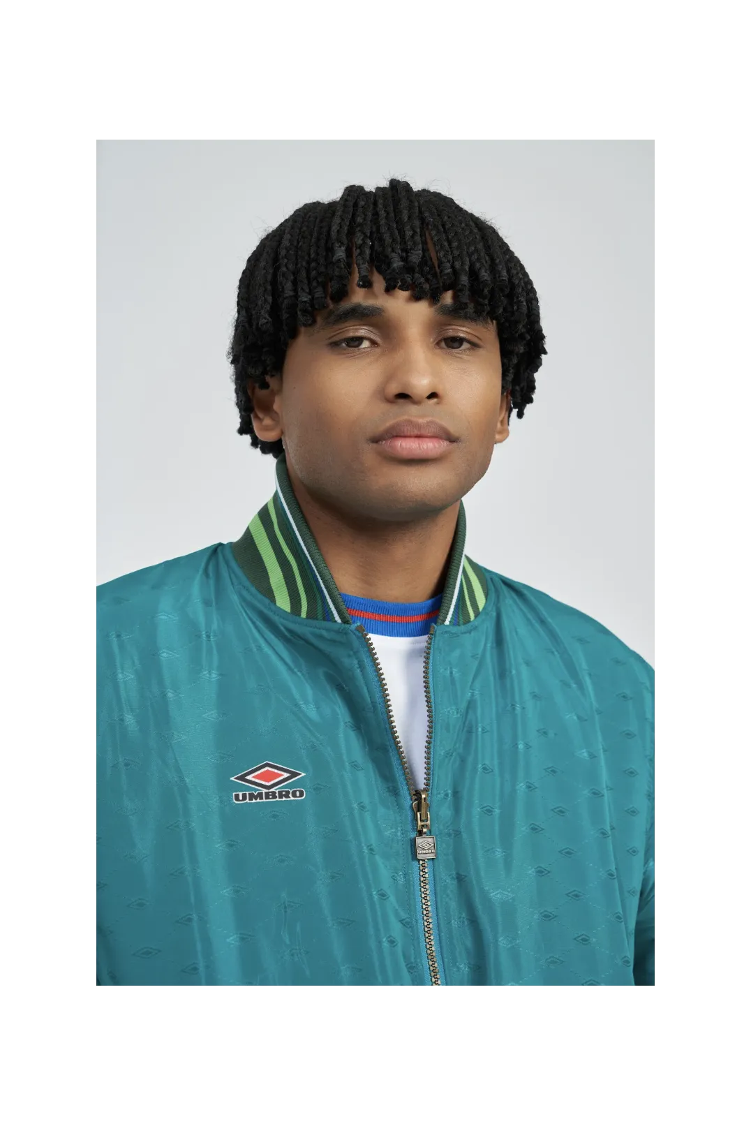 Chaqueta Umbro Reversible Ramsey Quetzal Green / Multi