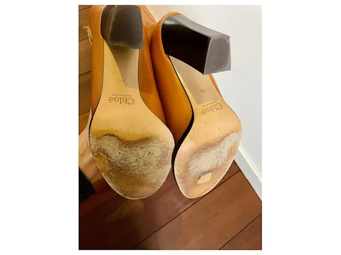 Chloé botas Naranja 