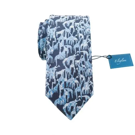 CORBATA MÁS PAÑUELO DE SEDA ELEGLAM C109