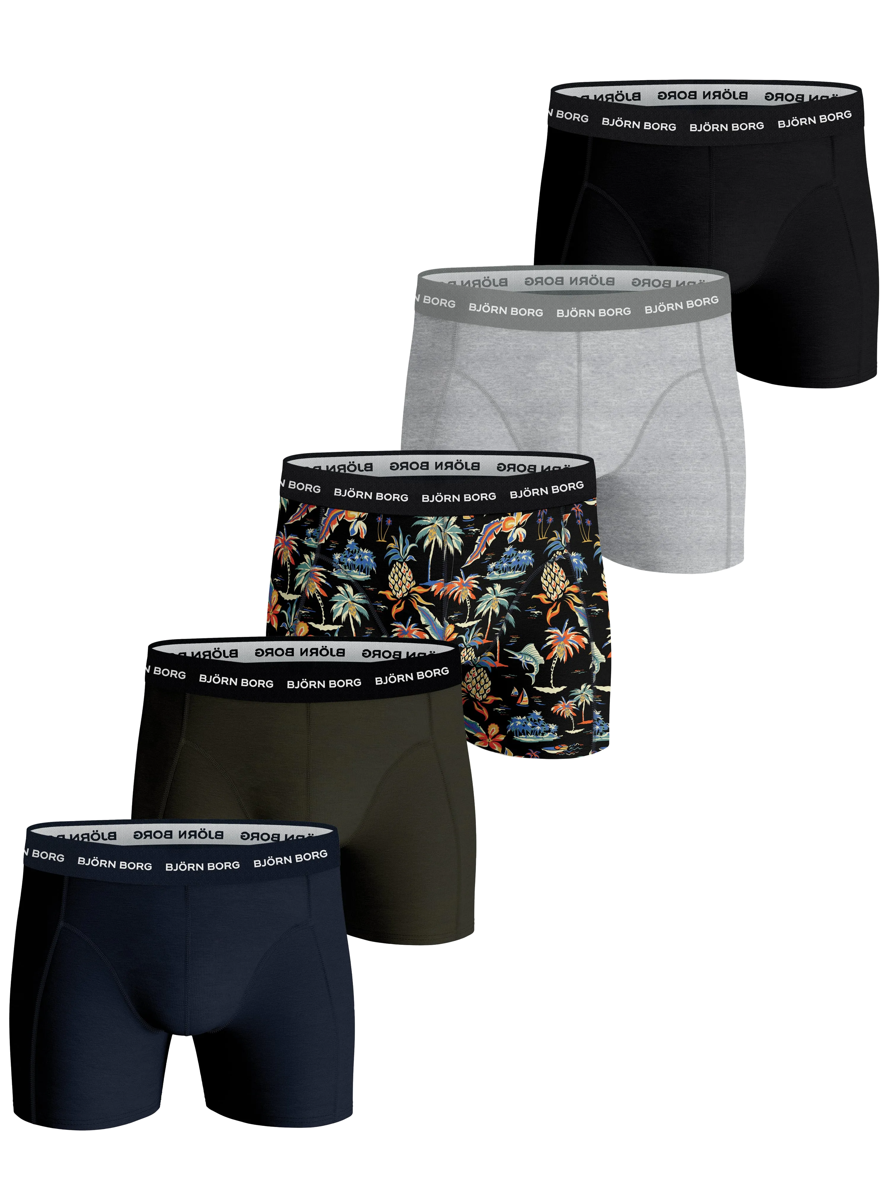 COTTON STRETCH BOXER 5PACK
