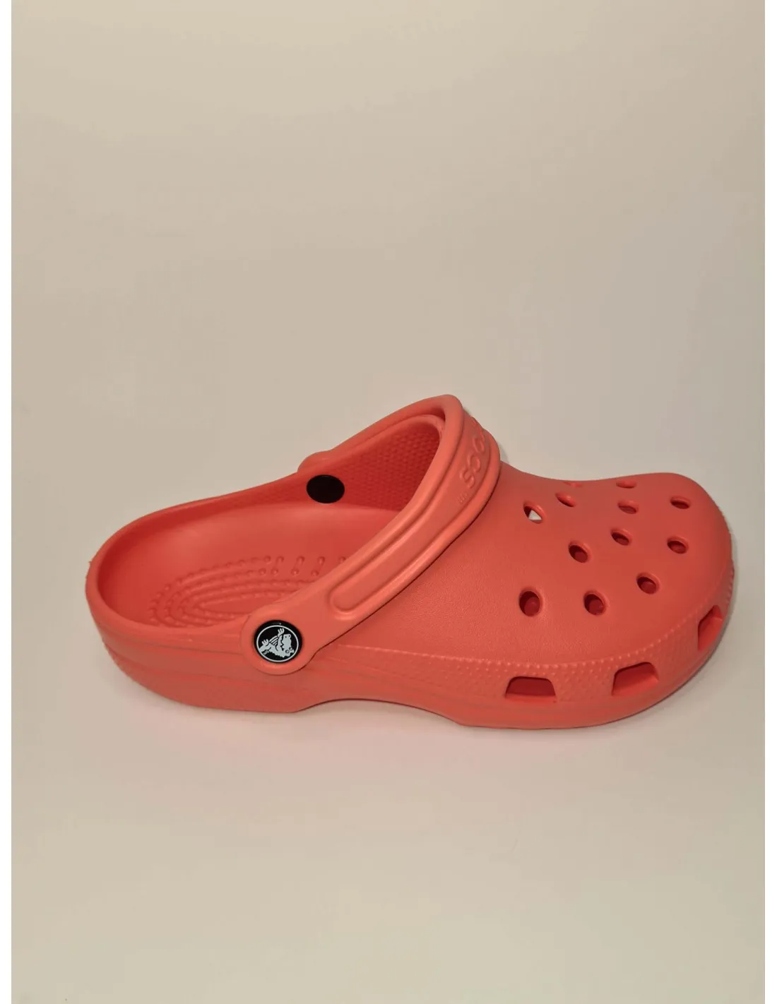 Crocs chancla mujer coral