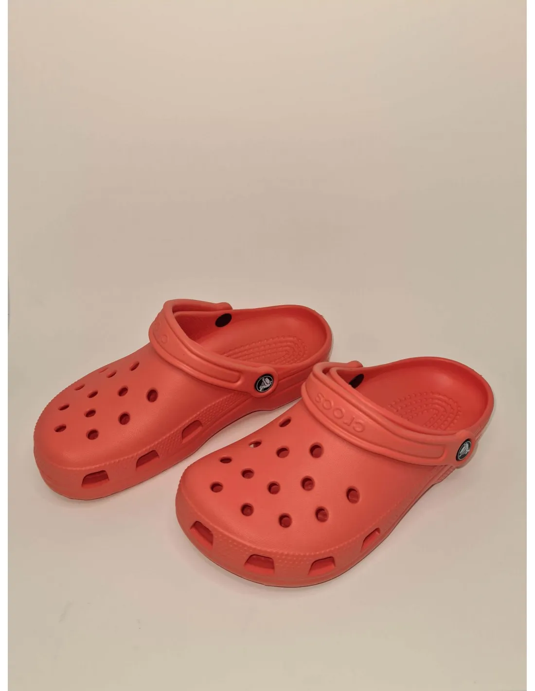 Crocs chancla mujer coral