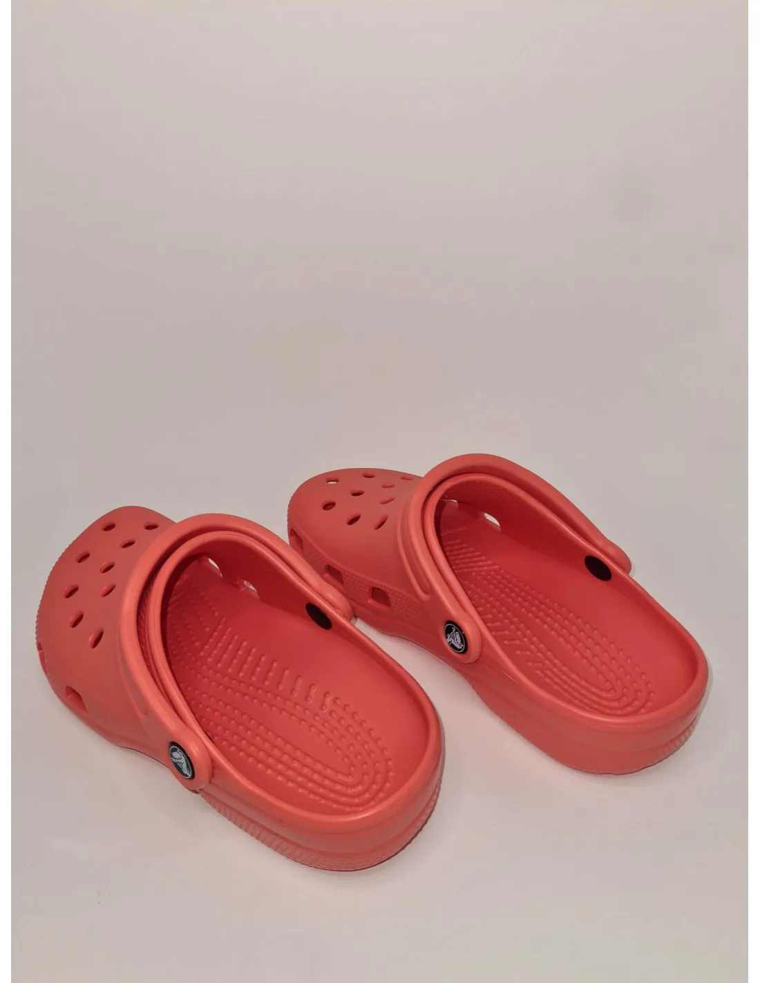 Crocs chancla mujer coral