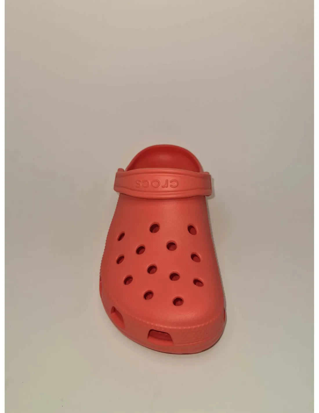 Crocs chancla mujer coral