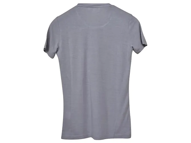 Céline camiseta gris con parte superior y camiseta de cachemira talla S SMALL 