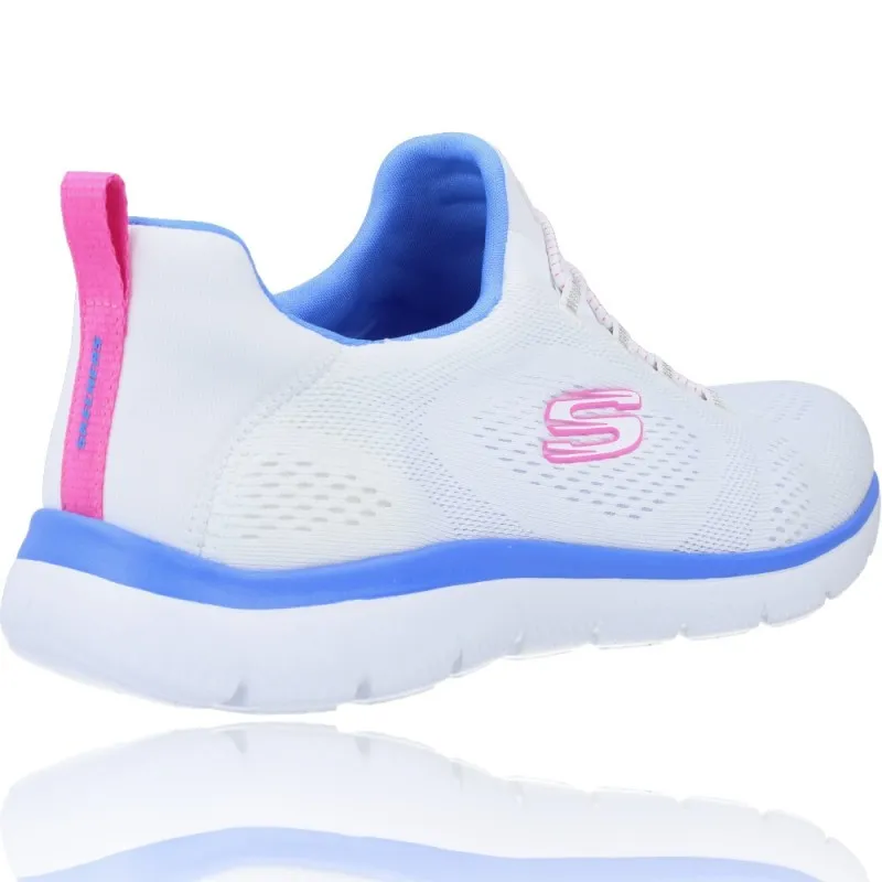 DEPORTIVAS CASUAL VEGANAS PARA MUJERES DE SKECHERS 149523 SUMMITS  PERFECT VIEWS