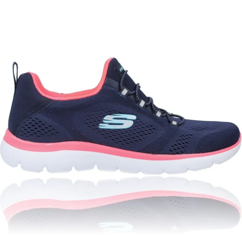 DEPORTIVAS CASUAL VEGANAS PARA MUJERES DE SKECHERS 149523 SUMMITS  PERFECT VIEWS