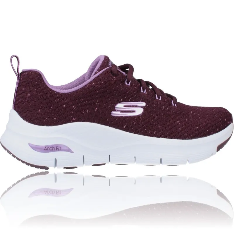 DEPORTIVAS MUJER VEGANAS CASUAL DE SKECHERS 149713 ARCH FIT  GLEE FOR ALL