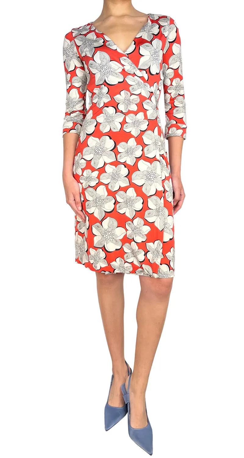DIANE VON FURSTENBERG Vestido Seda Wrap