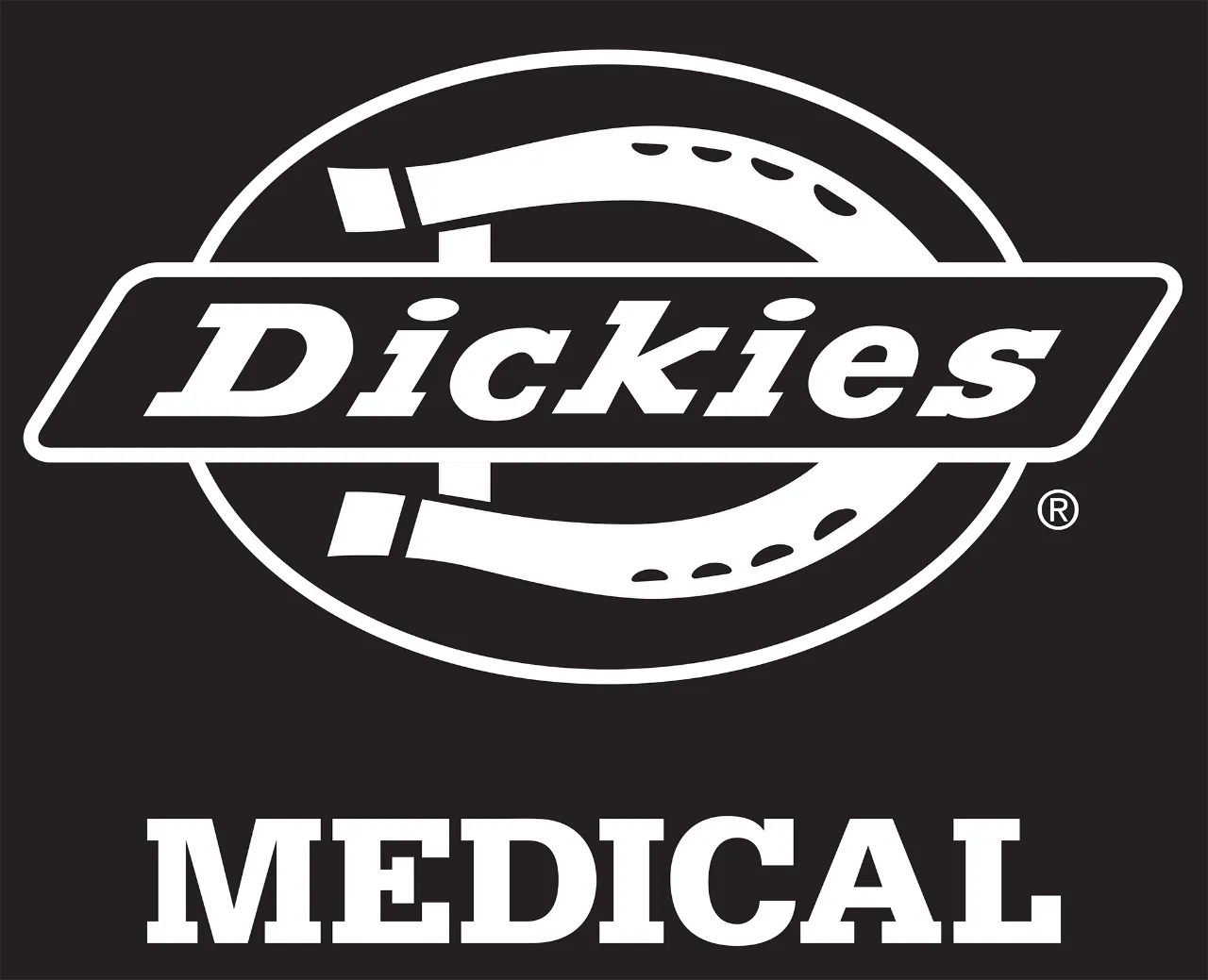DICKIES DYNAMIX VNECK TOP  IN WASHED UP TROPICAL OASIS