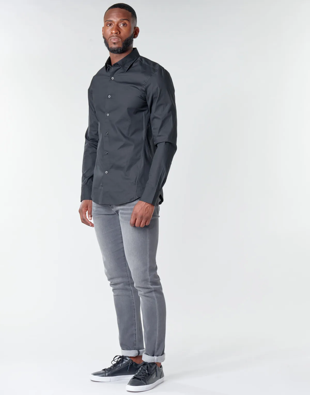DRESSED SUPER SLIM SHIRT LS