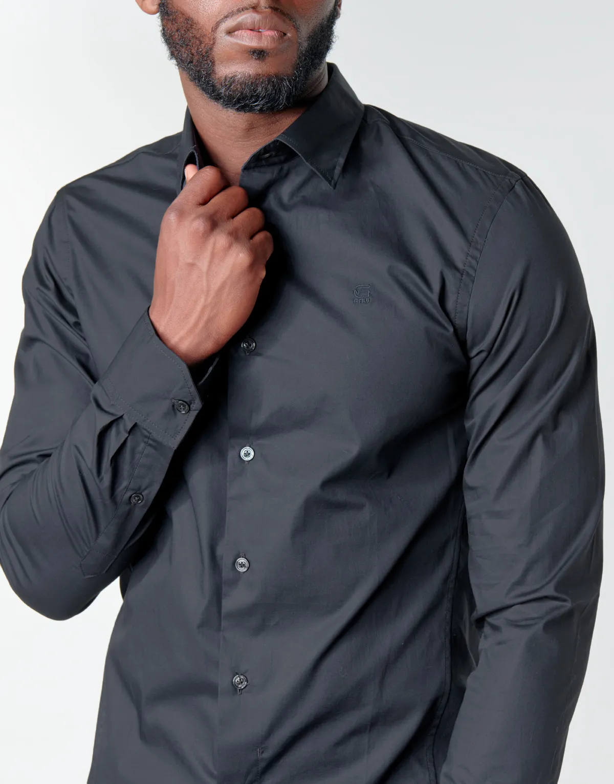 DRESSED SUPER SLIM SHIRT LS