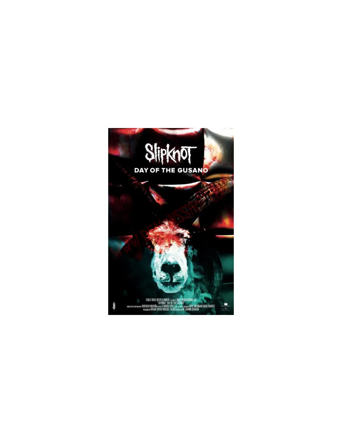 DVD SLIPKNOT  DAY OF THE GUSANO