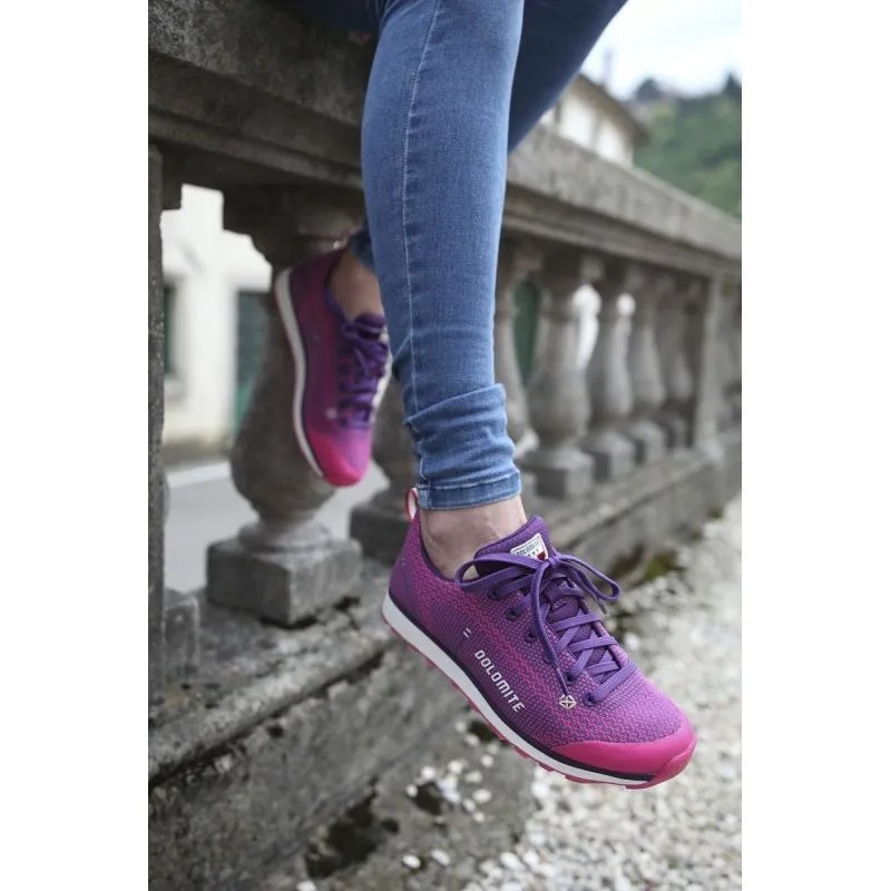 EL ESTILO DE VIDA DEL ZAPATO CINQUANTAQUATTRO KNIT DOLOMITE (PúRPURA ROJO) MUJER
