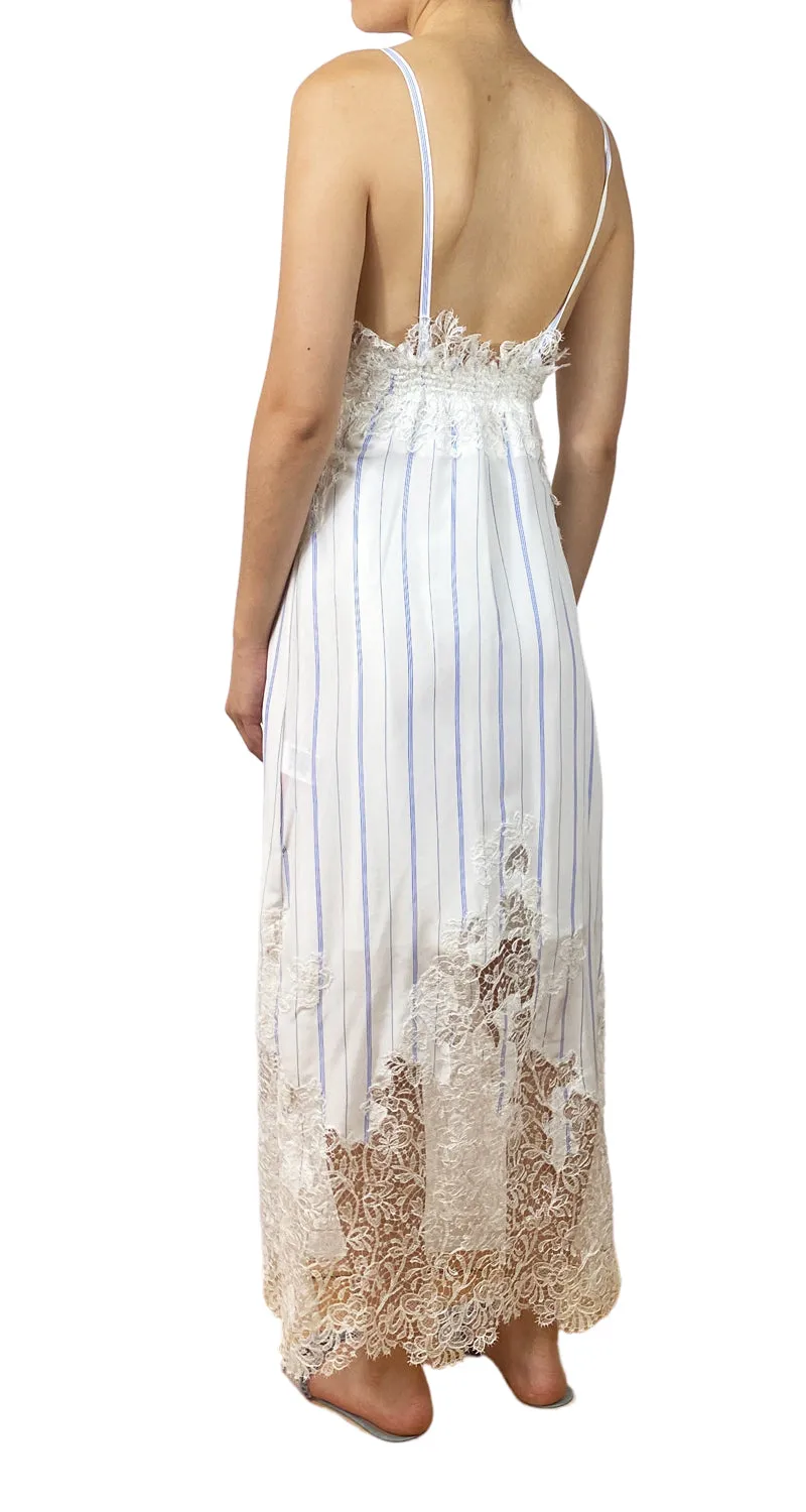 ERMANNO SCERVINO Vestido Seda Rayado