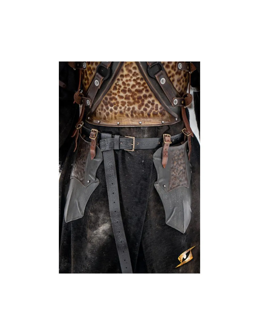 Escarcelas metálicas del Orco Asaltante, LARP