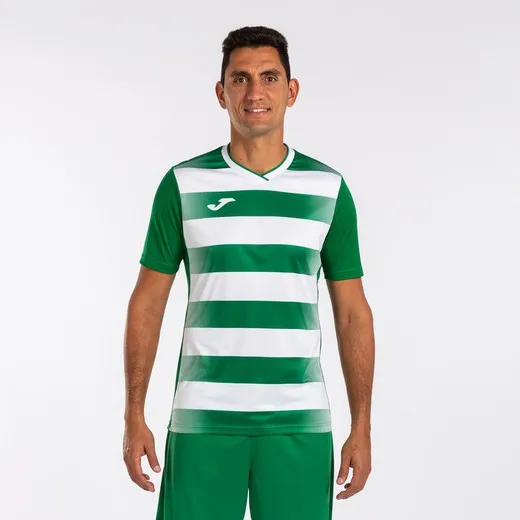 EUROPA V SHORT SLEEVE TSHIRT GREEN WHITE