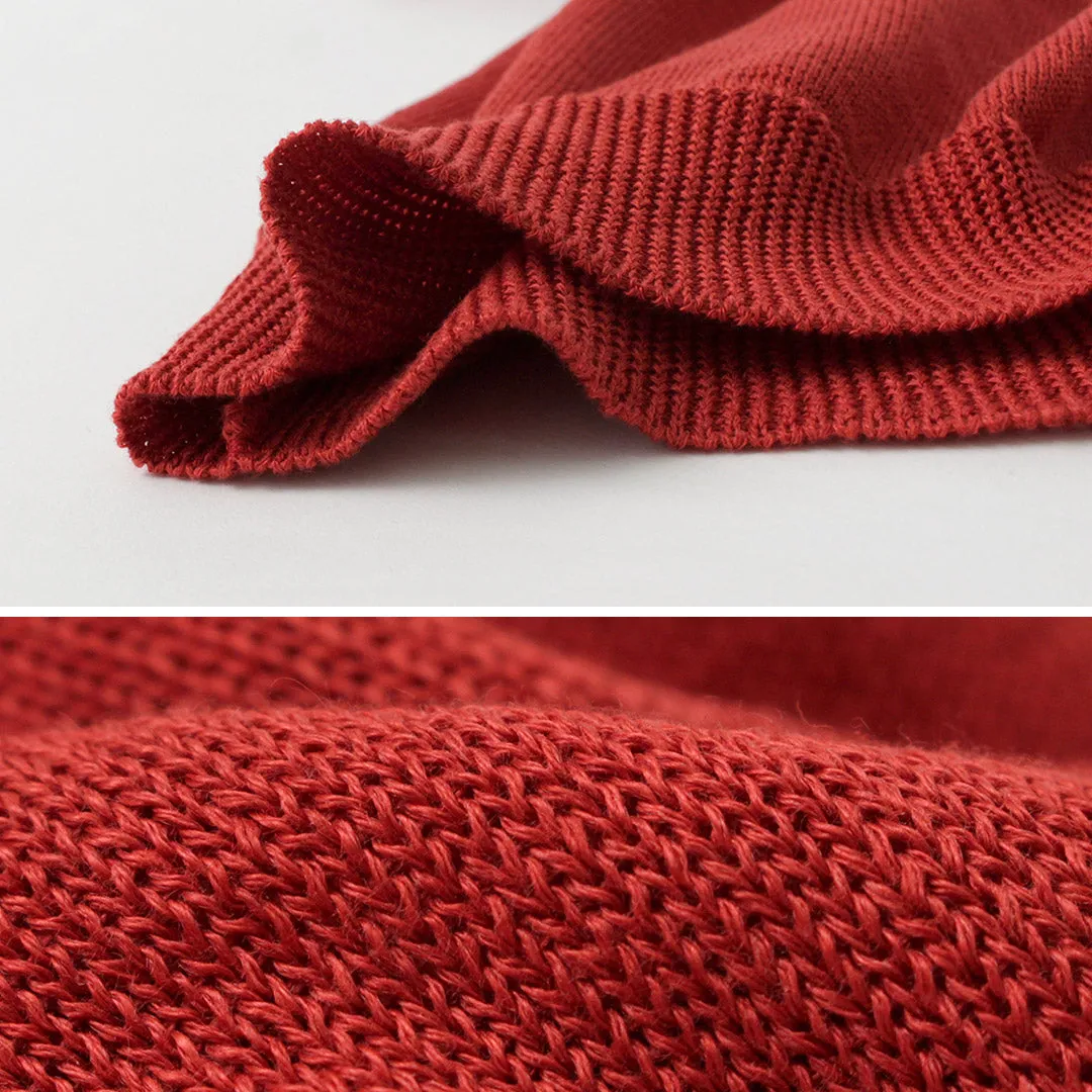 Eyya / Linen Crew Neck Summer Knit