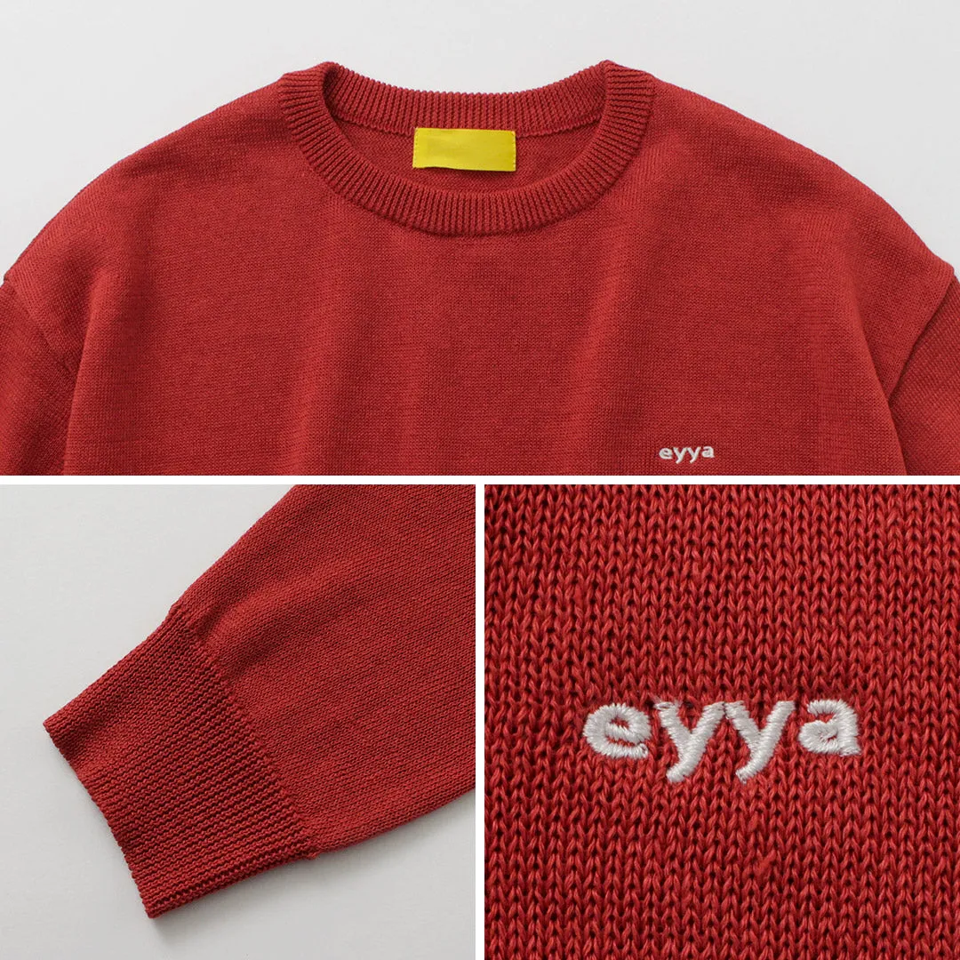 Eyya / Linen Crew Neck Summer Knit